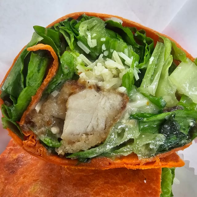 Chicken Caesar.