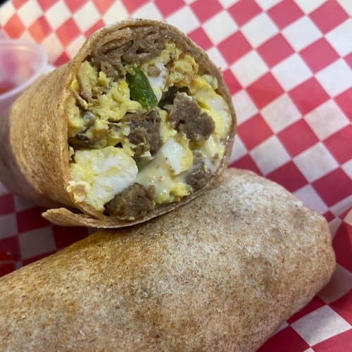Western Sammy Steak Breakfast Wrapz.